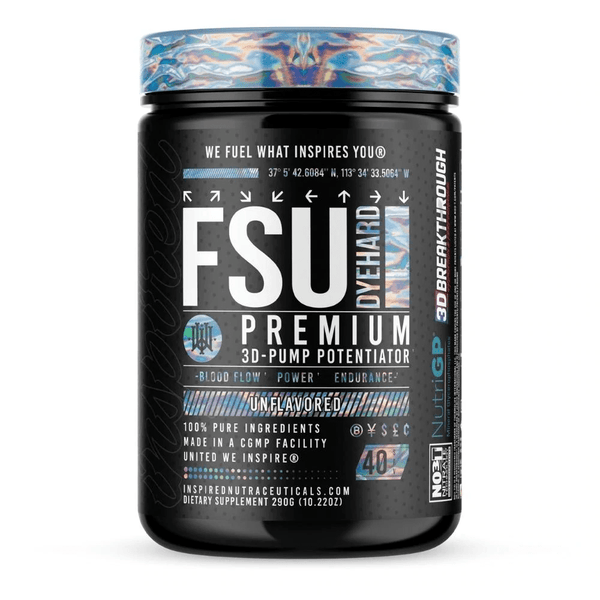 Inspired Nutraceuticals Nitric Oxide Inspired FSU Dyehard 40 Servings