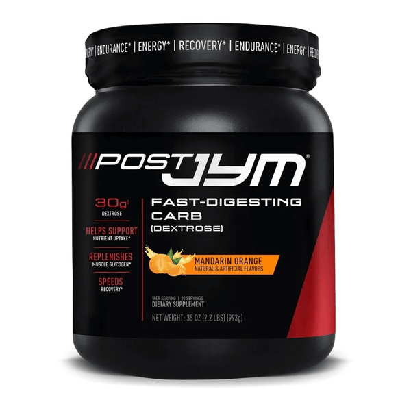 JYM Specialty Health Products Mandarin Orange JYM Brand Post JYM Carb 30 Servings