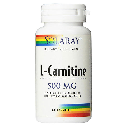 Solaray Sports Nutrition & More Solaray L-Carnitine 500mg 60 Caps (580530208812)