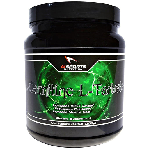 AI Sports Nutrition Vitamins, Minerals, Herbs & More AI Sports Nutrition L-Carnitine-L-Tartrate 300 Grams (581510070316)