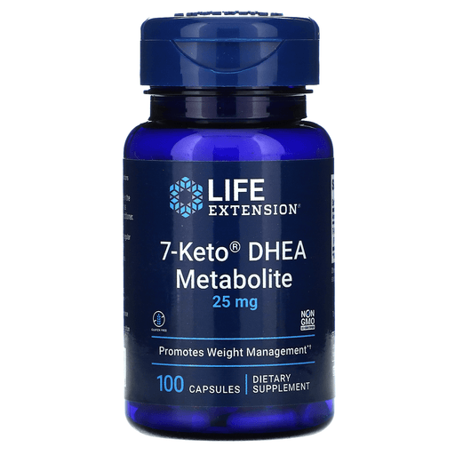 Life Extension Sports Nutrition & More Life Extension 7-Keto DHEA Metabolite 25mg 100 Caps