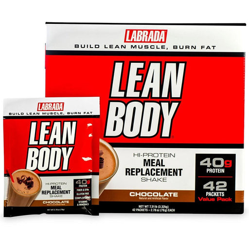 Labrada Nutrition Sports Nutrition & More Chocolate Ice Cream Labrada Lean Body Original MRP 42 Pack (580834918444)