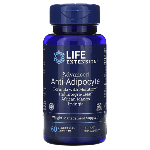 Life Extension Sports Nutrition & More Life Extension Advanced Anti-Adipocyte Formula 60VC (Meratrim®)