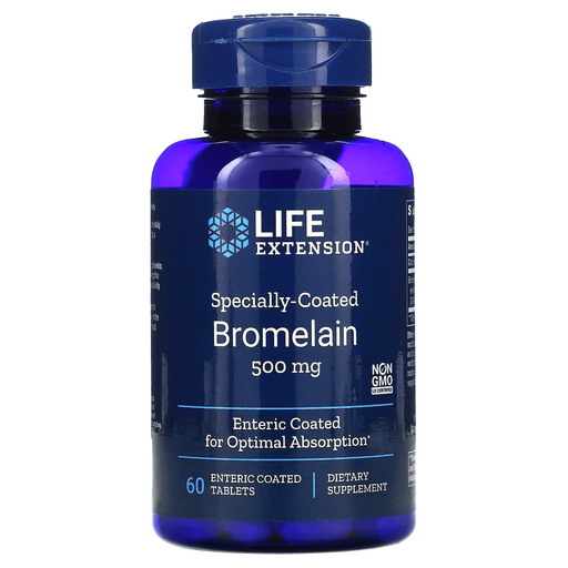 Life Extension Vitamins, Minerals, Herbs & More Life Extension Bromelain 500mg 60 Caps