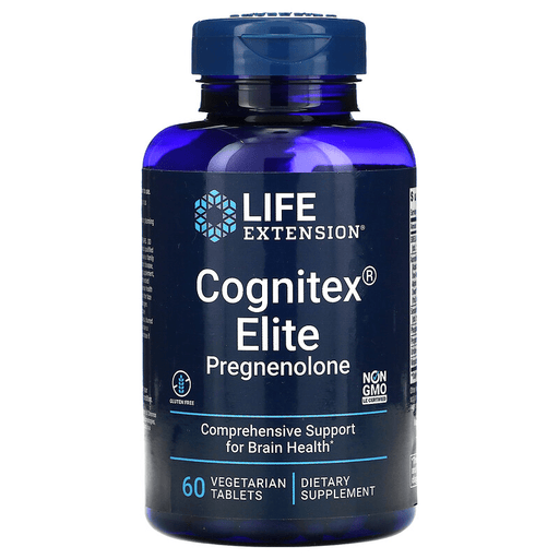 Life Extension Vitamins & Minerals Default Life Extension Cognitex Elite Pregnenolone 60T