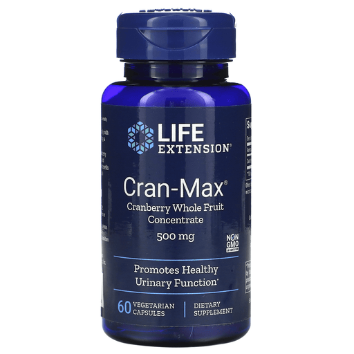 Life Extension Vitamins, Minerals, Herbs & More Life Extension Cran-max Cranberry Extract 500mg 60 Vegecaps