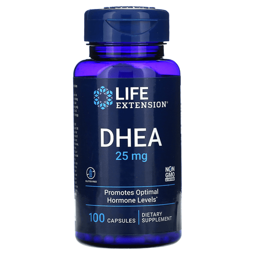 Life Extension Sports Nutrition & More Life Extension DHEA (Dehydroepiandrosterone) 25mg 100 Caps