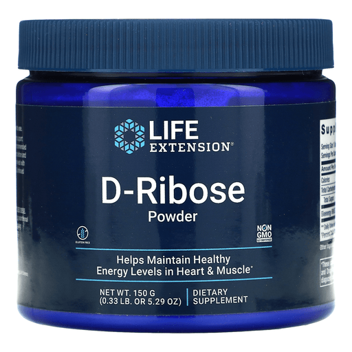 Life Extension Sports Nutrition & More Life Extension D-Ribose 150 grams