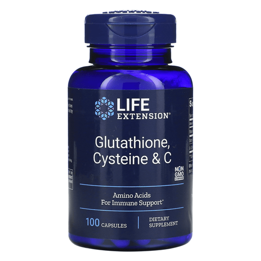 Life Extension Sports Nutrition & More Life Extension Glutathione, Cysteine and C 100 Caps