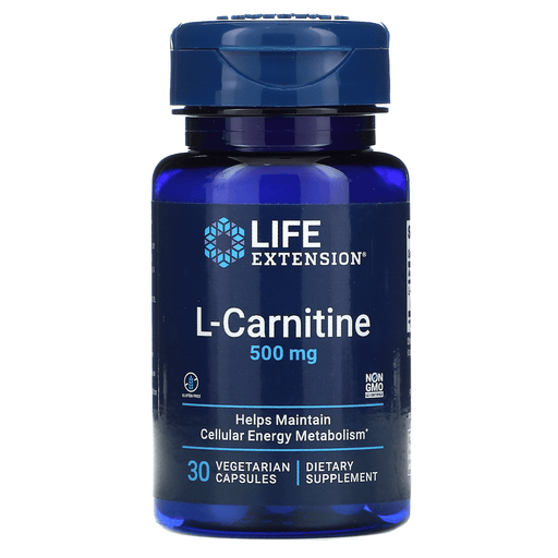Life Extension Sports Nutrition & More Life Extension L-Carnitine 500mg 30 Caps