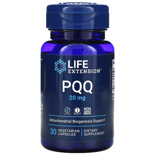 Life Extension Vitamins, Minerals, Herbs & More Life Extension PQQ Caps with BioPQQ 20mg 30 Capsules