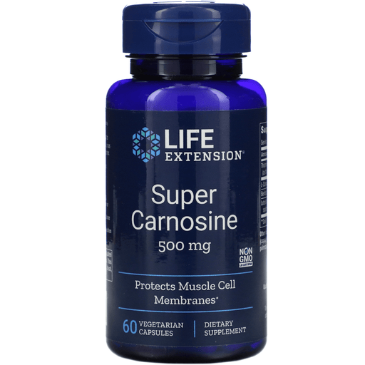 Life Extension Sports Nutrition & More Life Extension Super Carnosine 500mg 60 Caps