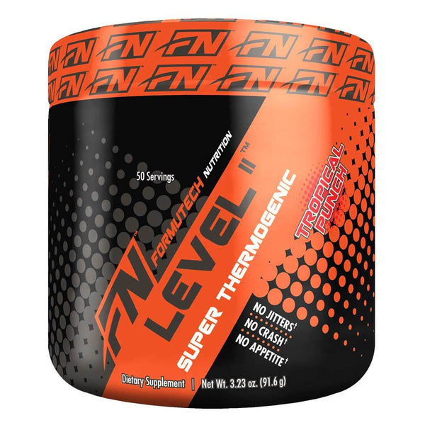 Formutech Nutrition Fat Burner Tropical Punch Formutech Level II 50 Servings