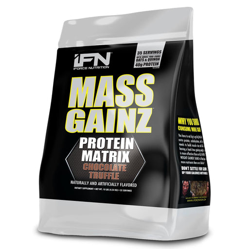 IFORCE Sports Nutrition & More Chocolate Truffle IFORCE Mass Gainz 10 Lbs