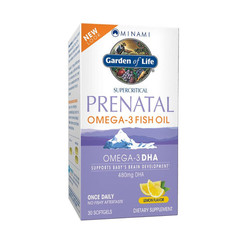 Minami Nutrition Vitamins, Minerals, Herbs & More Minami Nutrition Prenatal Omega-3 Fish Oil Lemon Flavor 30 Gels (581260836908)