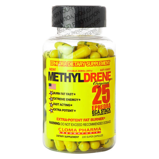 Cloma Pharma Fat Burner Default Cloma Pharma Methyldrene 25mg Ephedra 100 Caps (1022132584492)