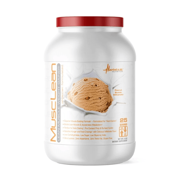 Metabolic Nutrition Sports Nutrition & More Peanut Butter Milkshake Metabolic Nutrition MuscLean 2.5 Lbs