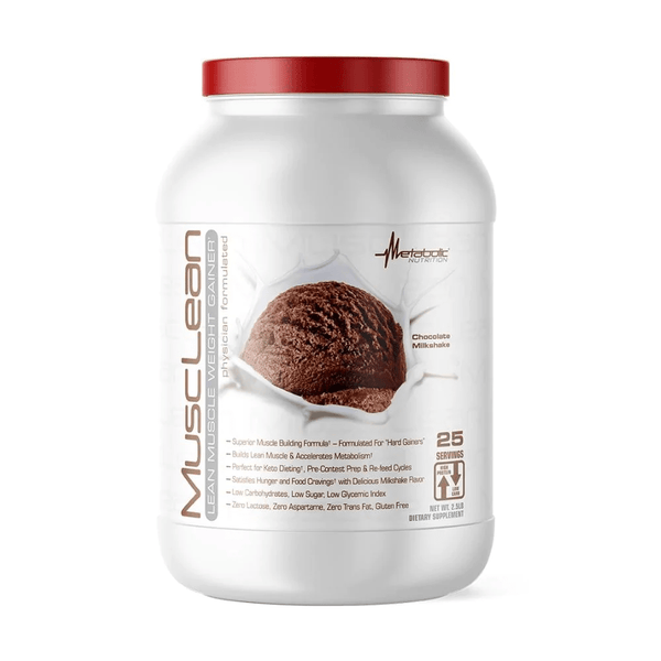 Metabolic Nutrition Sports Nutrition & More Chocolate Milkshake Metabolic Nutrition MuscLean 2.5 Lbs