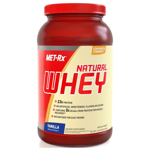 Met-Rx Sports Nutrition & More Chocolate Met-Rx Natural Whey 2 lb 32 oz (581755011116)