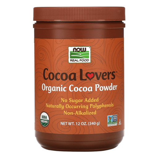 Now Foods Vitamins, Minerals, Herbs & More Now Foods Cocoa Powder Pure Organic 12 Oz