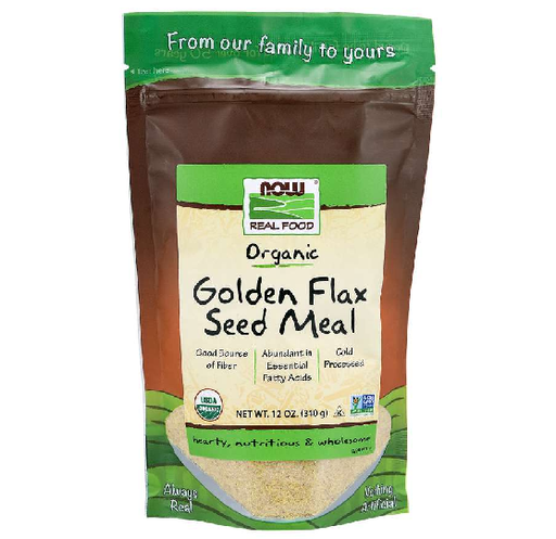 Now Foods Vitamins, Minerals, Herbs & More Now Foods Organic Golden Flax Seed Meal 12oz