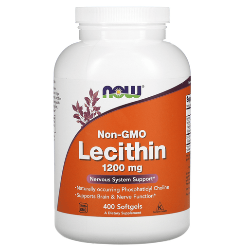 Now Foods Vitamins, Minerals, Herbs & More Now Foods Lecithin 1200mg 400 Gels