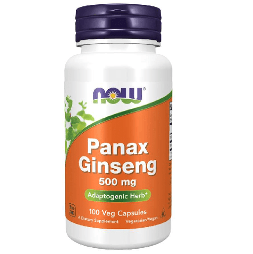 Now Foods Vitamins, Minerals, Herbs & More Now Foods Panax Ginseng 500 Mg 100 Capsules