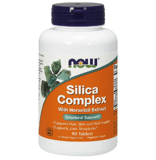 Now Foods Vitamins, Minerals, Herbs & More Now Foods Silica Complex 90 Tablets