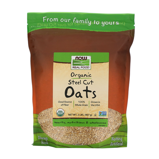 Now Foods Vitamins, Minerals, Herbs & More Now Foods Steel Cut Oats Org 2 Lb