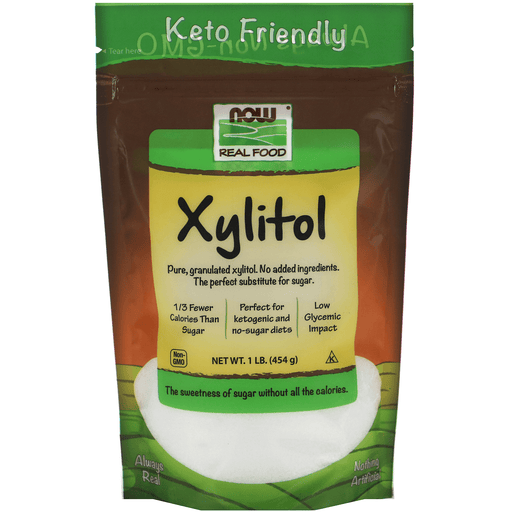 Now Foods Vitamins, Minerals, Herbs & More Now Foods Xylitol 1 Lb