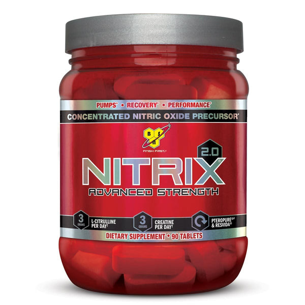 BSN Sports Nutrition & More BSN Nitrix 2.0 Advanced Strength 90 Tabs (582032818220)