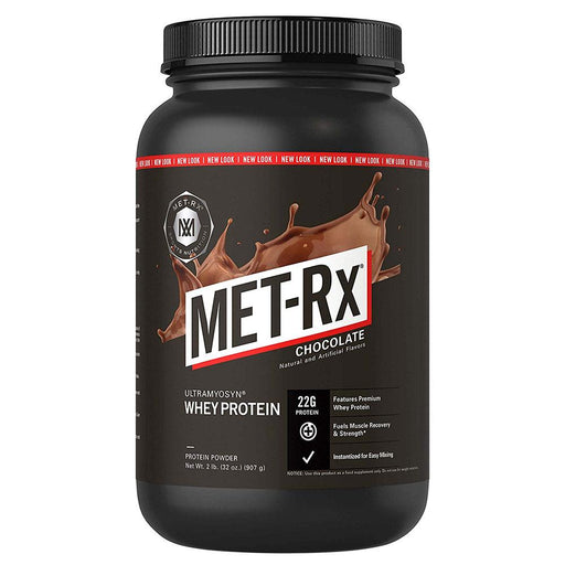 Met-Rx Protein Powders Strawberry MET-RX 100% Ultramyosyn Whey 2Lb (1693249208364)