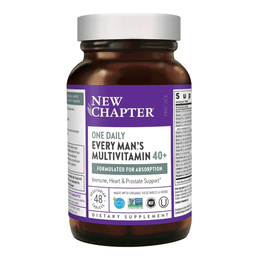 New Chapter Vitamins, Minerals, Herbs & More New Chapter Every Man's One Daily 40+ 48 Tabs