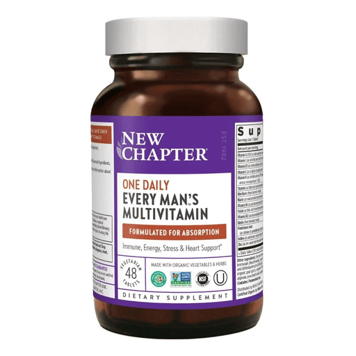 New Chapter Vitamins, Minerals, Herbs & More New Chapter Every Man's One Daily 48 Tabs