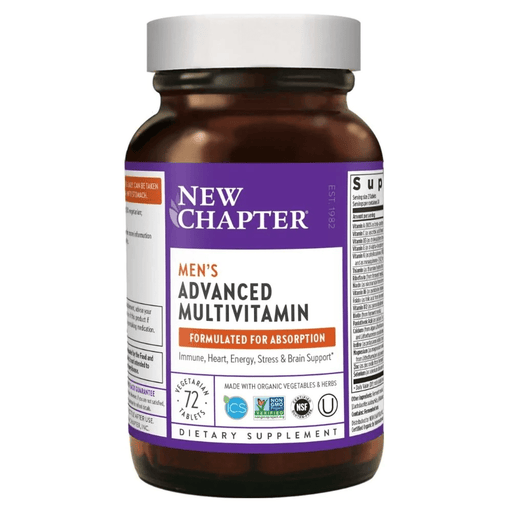 New Chapter Vitamins, Minerals, Herbs & More New Chapter Every Man Multivitamin 72 Tabs
