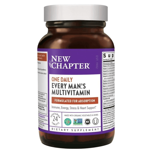 New Chapter Vitamins, Minerals, Herbs & More New Chapter Every Man's One Daily 24 Tabs