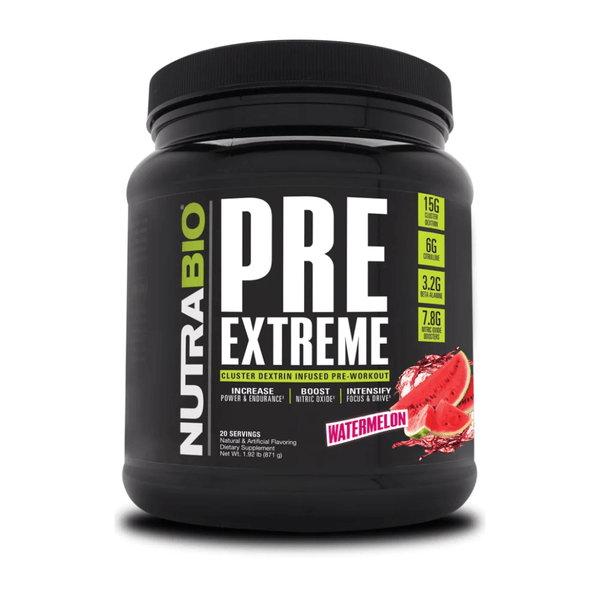 NutraBio Pre-Workouts Watermelon NutraBio Pre Extreme 20/Servings