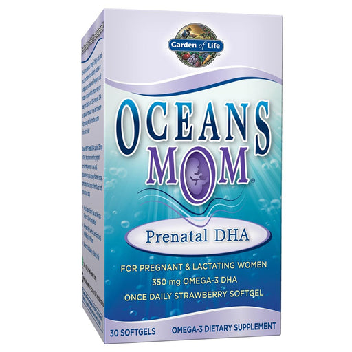 Garden of Life Vitamins, Minerals, Herbs & More Garden of Life Ocean's Mom Prenatal DHA 30 Gels
