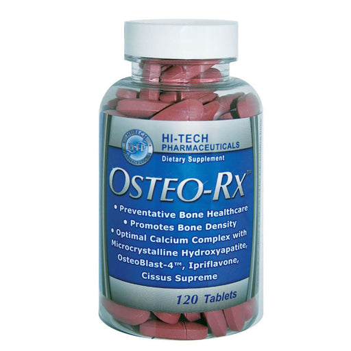 Hi-Tech Pharmaceuticals Vitamins, Minerals, Herbs & More HITECH Pharmaceuticals OSTEO-RX 120T (582603145260)