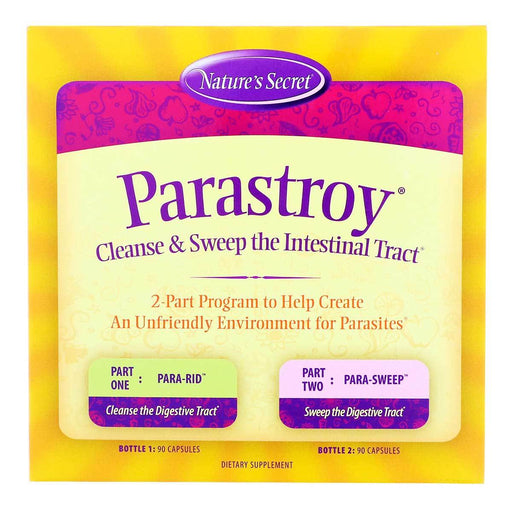 Nature's Secret Vitamins, Minerals, Herbs & More Nature's Secret Parastroy 2 Part Program (581242355756)
