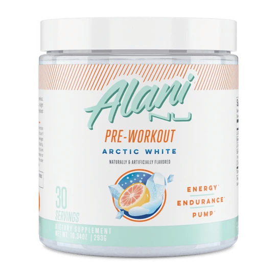 Alani Nu Pre-Workouts Arctic White Alani Nu Pre-workout 20 Servings