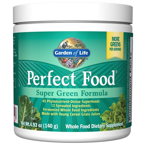 Garden of Life Sports Nutrition & More Garden of Life Perfect Food Super Green Formula 140 Grams