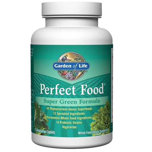 Garden of Life Sports Nutrition & More Garden of Life Perfect Food 75 Caplets