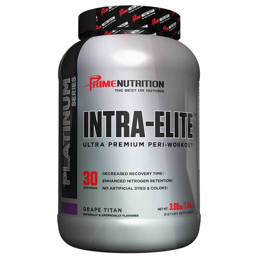 Prime Nutrition Sports Nutrition & More Grape Prime Nutrition Intra-Elite 30 Servings (582665437228)