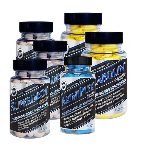 Hi-Tech Pharmaceuticals Stacks 12 Week Mass & Bulking Cycle ProHormone Stack