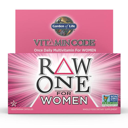 Garden of Life Vitamins, Minerals, Herbs & More Garden of Life Vitamin Code Raw One for Women 75 Caps