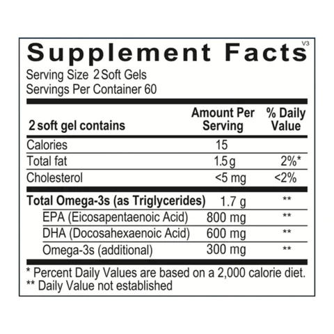 Revive MD Essential Fatty Acids & - Oils Revive Omega 3 120 Capsules