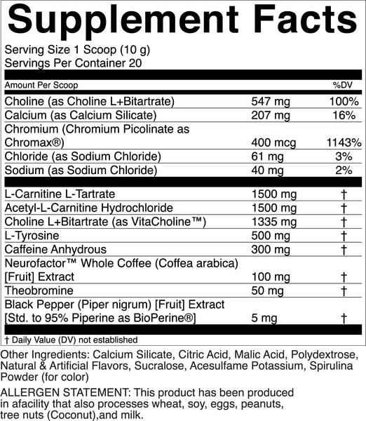 Storm Lifestyles Pre-Workouts Storm Burn 20 Servings