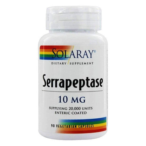 Solaray Vitamins, Minerals, Herbs & More Solaray Serrapeptase 90 Vegi Caps