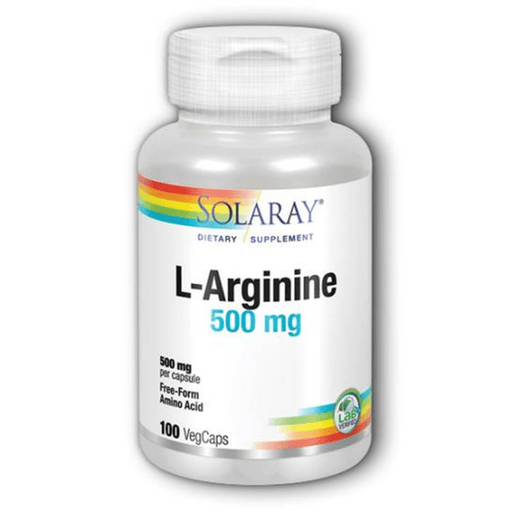 Solaray Sports Nutrition & More Solaray L-Arginine 500mg 100 Caps